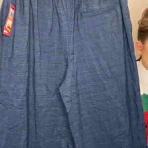 Vince Camuto Blue Wide Leg Pants